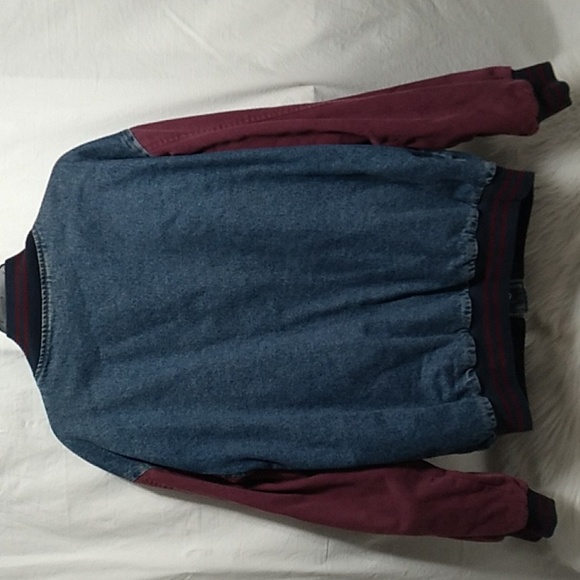 SALE! Vintage Hartwell Viasport Jean Bomber Jacket Sz.XL - Picture 8 of 8